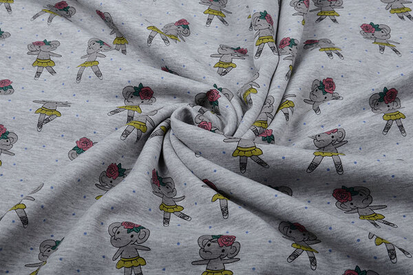 Jogging Alpenfleece Olifant Grijs Melange Jogging Alpenfleece Olifant Grijs Melange