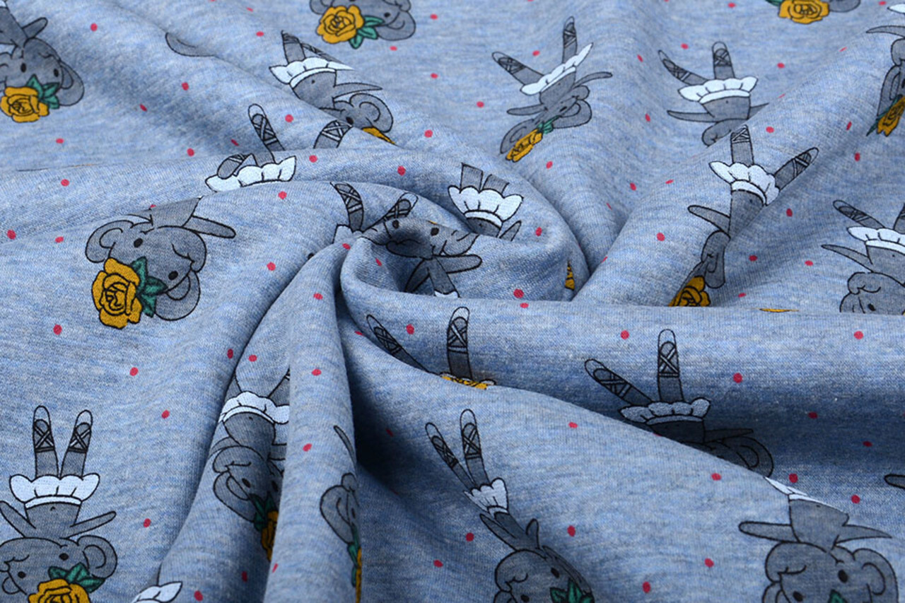 Felpa Alpenfleece Olifant Denim Mélange Felpa Alpenfleece Olifant Denim Mélange