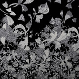 Digital Panel Viscose Jersey Wavuka Grey Digital Panel Viscose Jersey Wavuka Grey