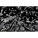 Panel Digital de Jersey de Viscosa Wavuka Gris Panel Digital de Jersey de Viscosa Wavuka Gris