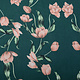 Scuba Crepe Printed Tulip Green