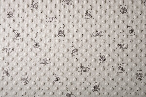 Bär Minky-Fleece Beige