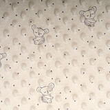 Koala Pile Minky Beige