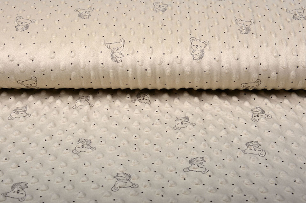 Koala Minky Polaire Beige Koala Minky Polaire Beige