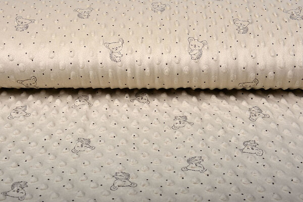Koala Minky Polar Beige Koala Minky Polar Beige