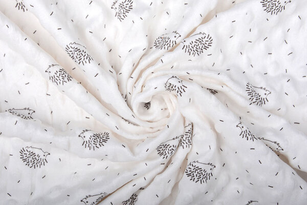 Egel Minky Fleece Creme Egel Minky Fleece Creme
