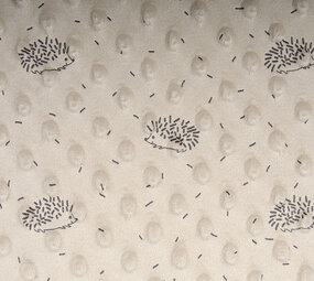 Igel Minky-Fleece Beige Igel Minky-Fleece Beige
