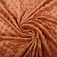 Koala Minky Fleece Orange Brique