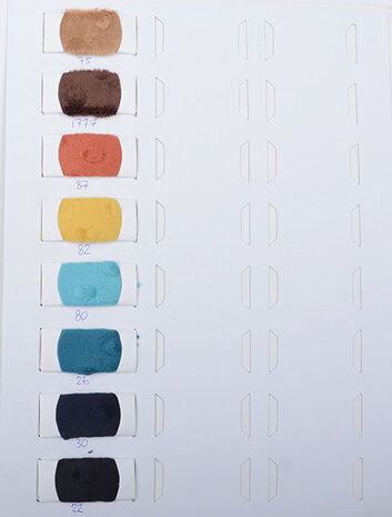 Samplecard Minky Fleece