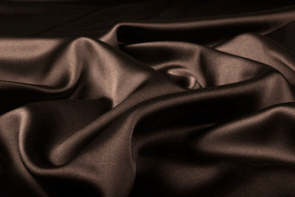 Stretch Raso Marrone Scuro Stretch Raso Marrone Scuro