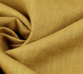 Oeko-Tex®  Washed Linen Oker