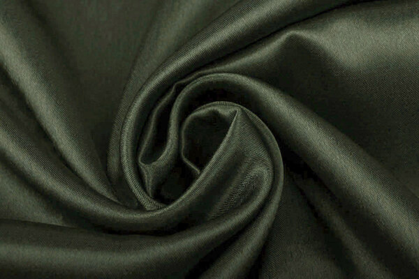 Crepé Satén Army Verde Crepé Satén Army Verde