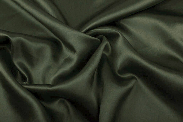 Crepé Satén Army Verde Crepé Satén Army Verde