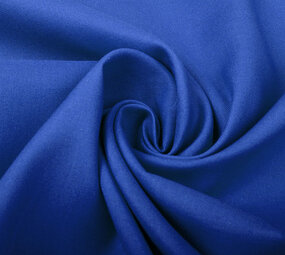 100% Cotton Royal Blue 100% Cotton Royal Blue