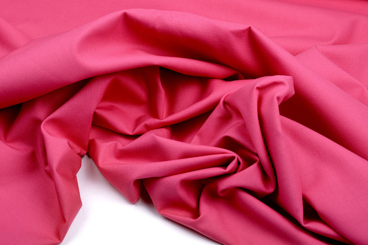100% Baumwolle Fuchsia