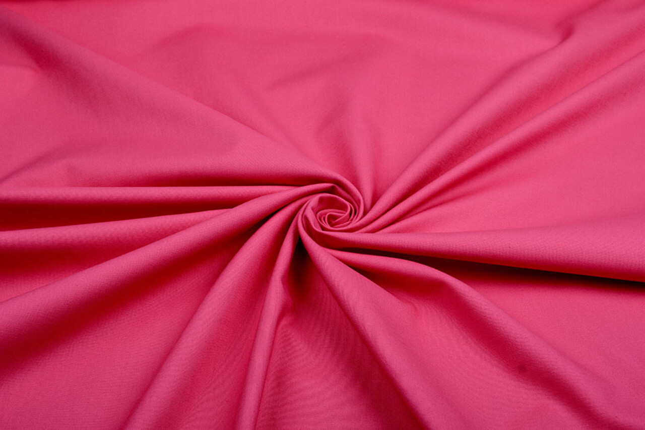 100% Baumwolle Fuchsia
