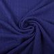 Knitted Cable Fabric Tricot Royal Blue