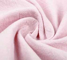 Oeko-Tex®  100 % Coton Lavé Rose Clair