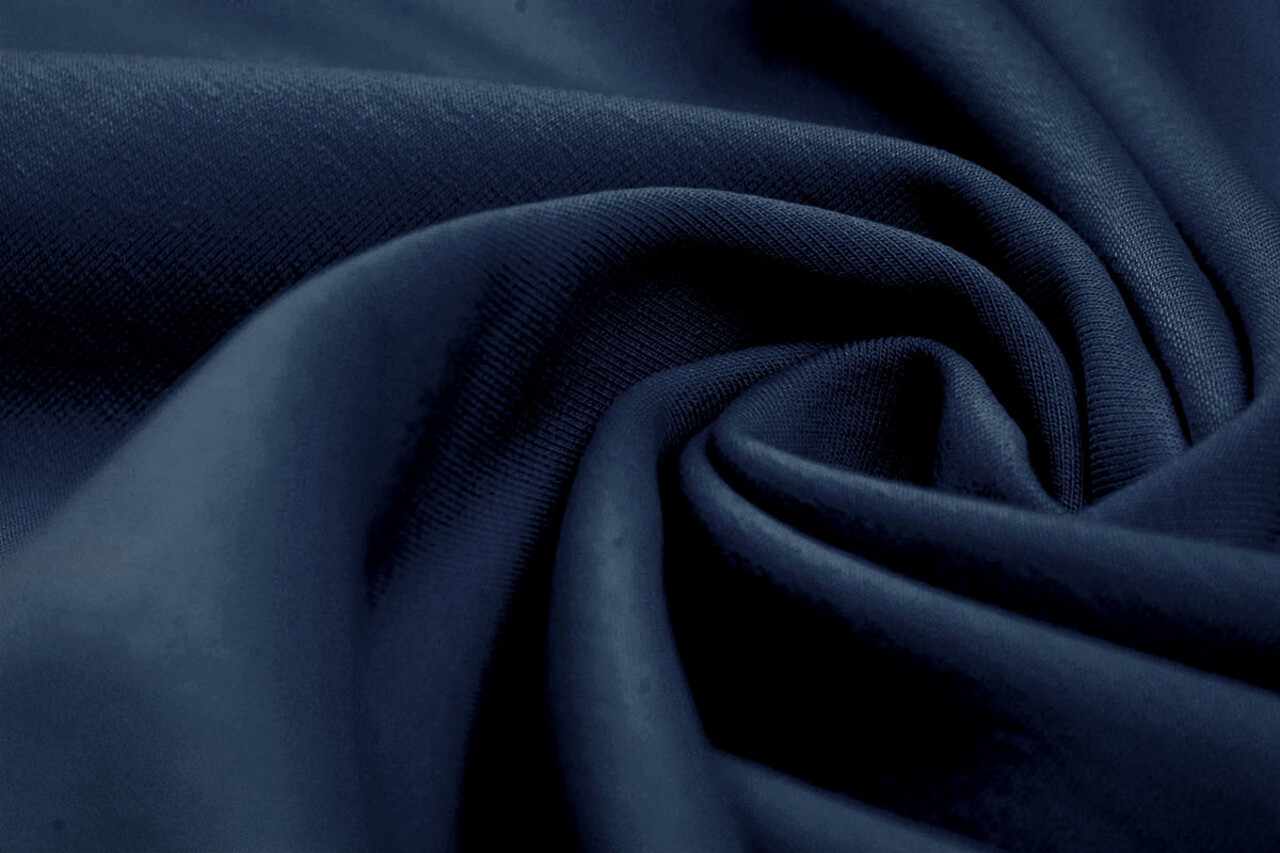 Oeko-Tex® French Terry Blu Polizia Oeko-Tex® French Terry Blu Polizia
