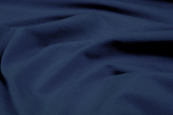 Oeko-Tex®  French Terry Polizei Blau