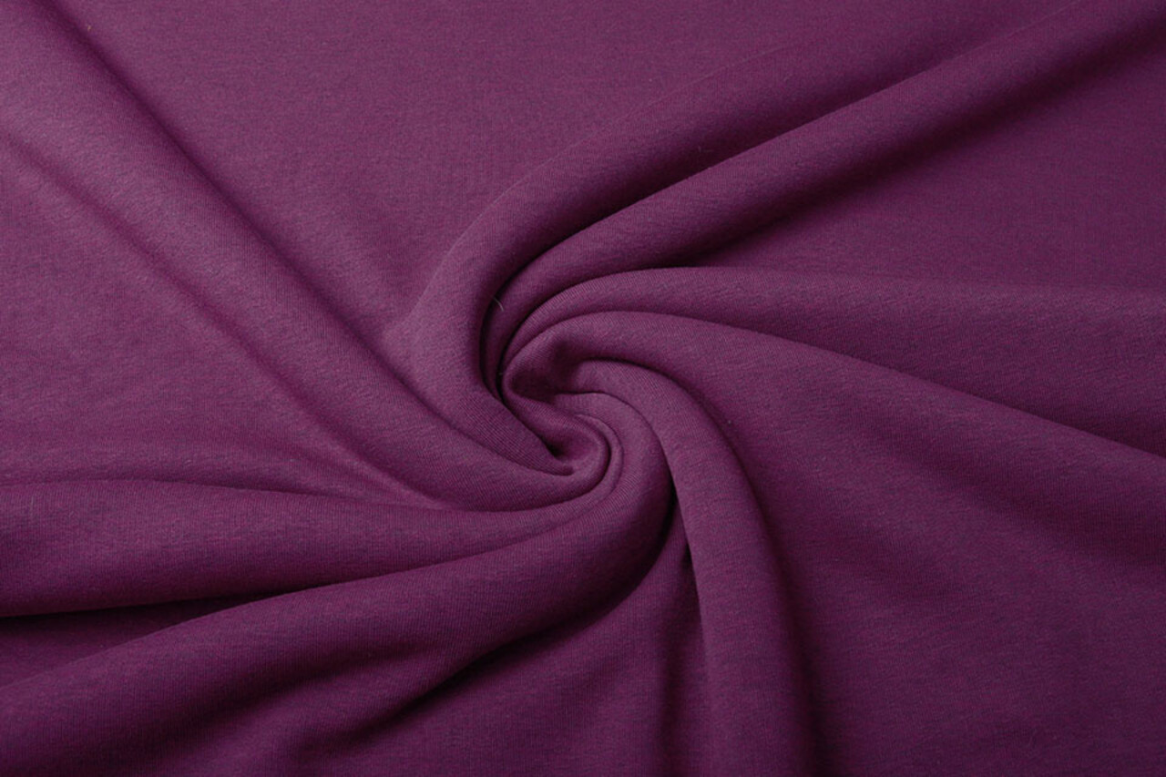 Oeko-Tex®  Sweatstoff Fuchsia Melange