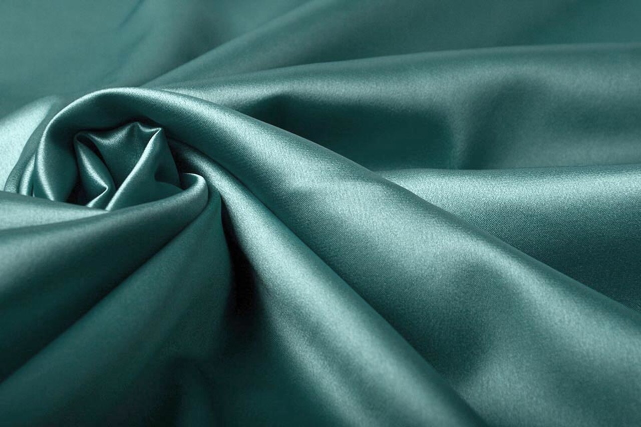 Satén Elástico Jade Verde