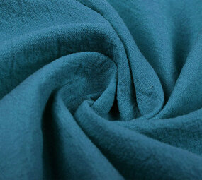 Oeko-Tex®  100% Washed Cotton Petrol Blue Oeko-Tex®  100% Washed Cotton Petrol Blue