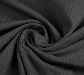 Oeko-Tex®  Cotton Jersey Donker grijs Oeko-Tex®  Cotton Jersey Donker grijs