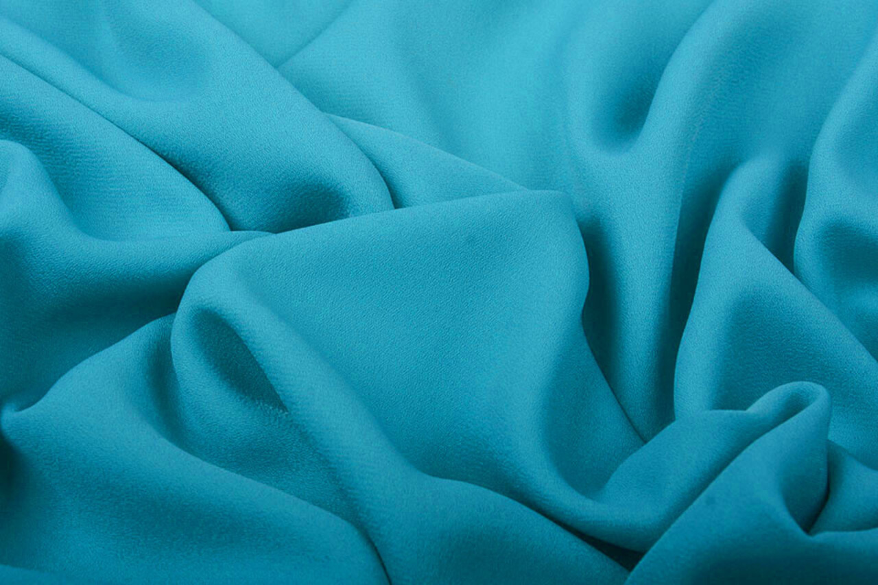 Crêpe Georgette Aqua