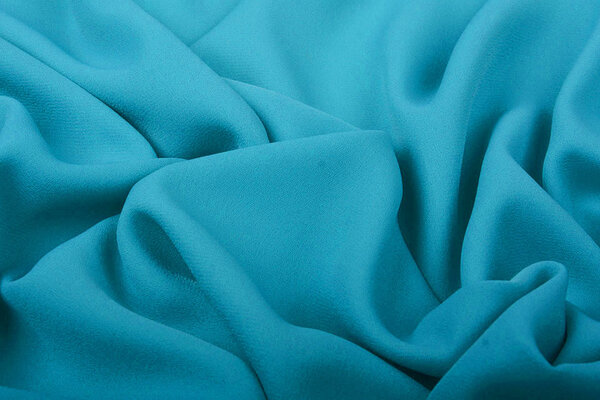 Crêpe Georgette Aqua Crêpe Georgette Aqua