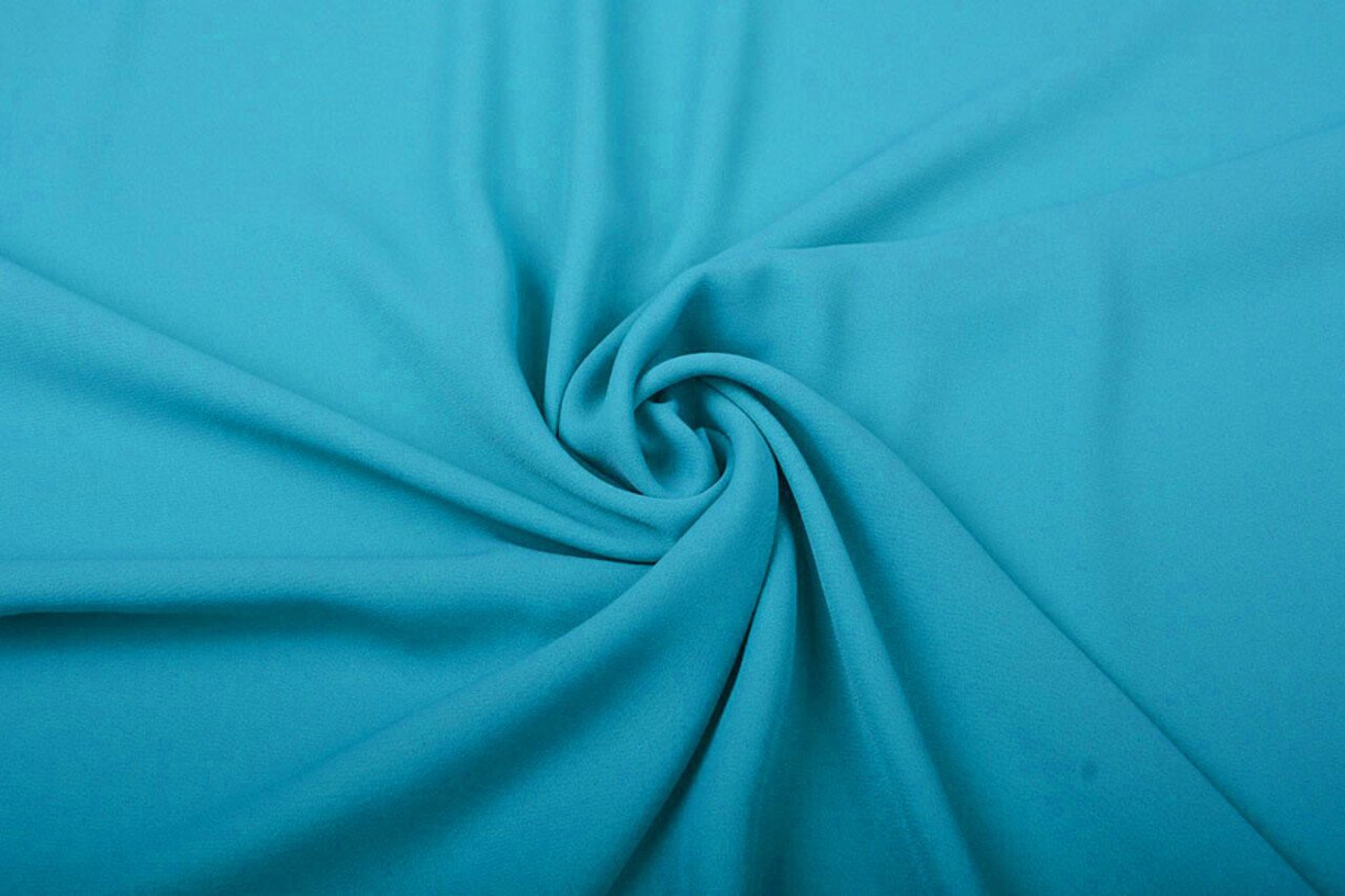 Crêpe Georgette Aqua Crêpe Georgette Aqua