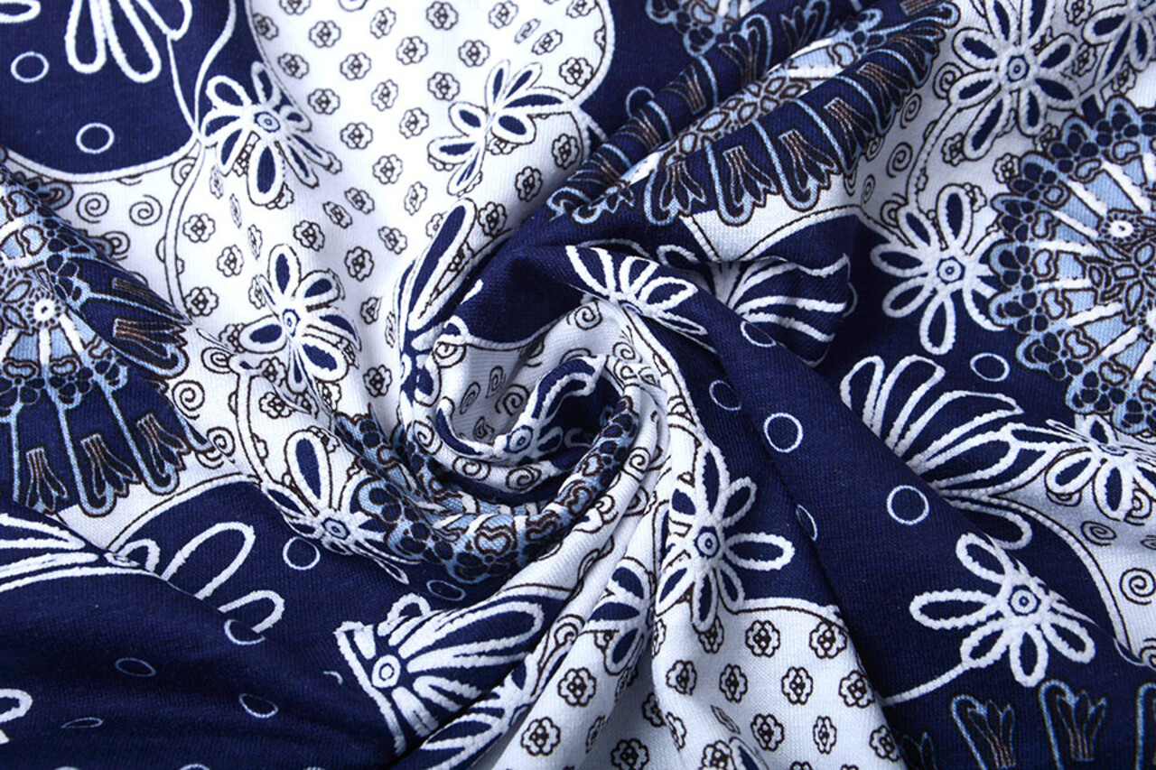 Viskose Jersey Lacquar Jacqueline Leichte Jeans