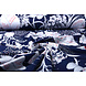 Viscosa Jersey Laccato Marina Blu Navy Viscosa Jersey Laccato Marina Blu Navy