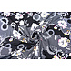 Viscosa Jersey Laccato Bunga Fiore Nero Viscosa Jersey Laccato Bunga Fiore Nero