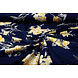 Viscosa Jersey Laccato Lule Blu Navy Giallo Viscosa Jersey Laccato Lule Blu Navy Giallo