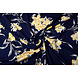 Viscosa Jersey Laccato Lule Blu Navy Giallo Viscosa Jersey Laccato Lule Blu Navy Giallo