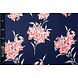 Viscosa Jersey Laccato Lule Blu Navy Rosso Viscosa Jersey Laccato Lule Blu Navy Rosso