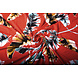 Jersey de Viscosa Lacquar Pluma Rojo