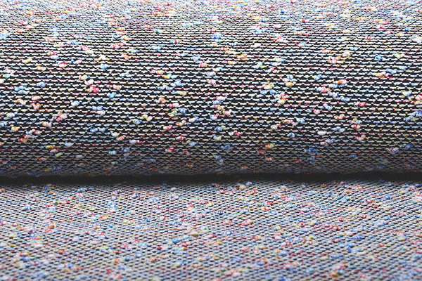 Bouclé knitted multi-color