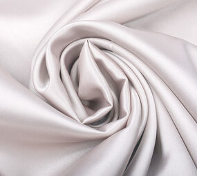 Stretch Satin Champagne Pink