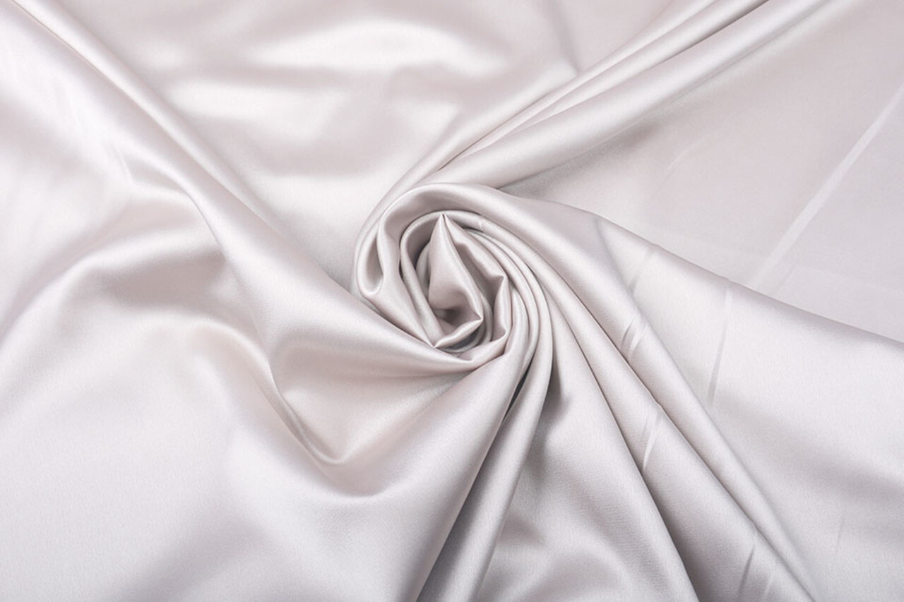 Stretch Satin Champagne Pink