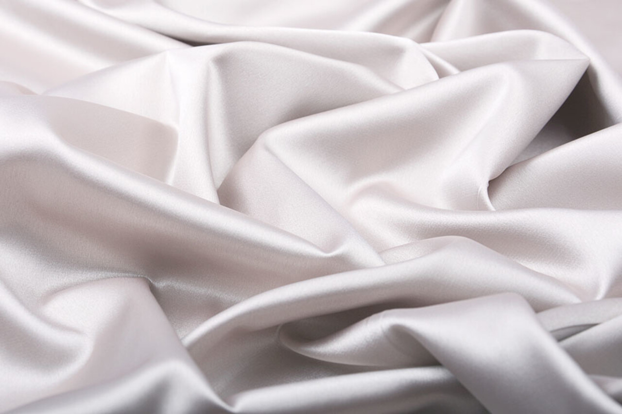 Stretch Satijn Champagne Roze Stretch Satijn Champagne Roze