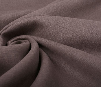 Oeko-Tex®  Washed Linen Aubergine