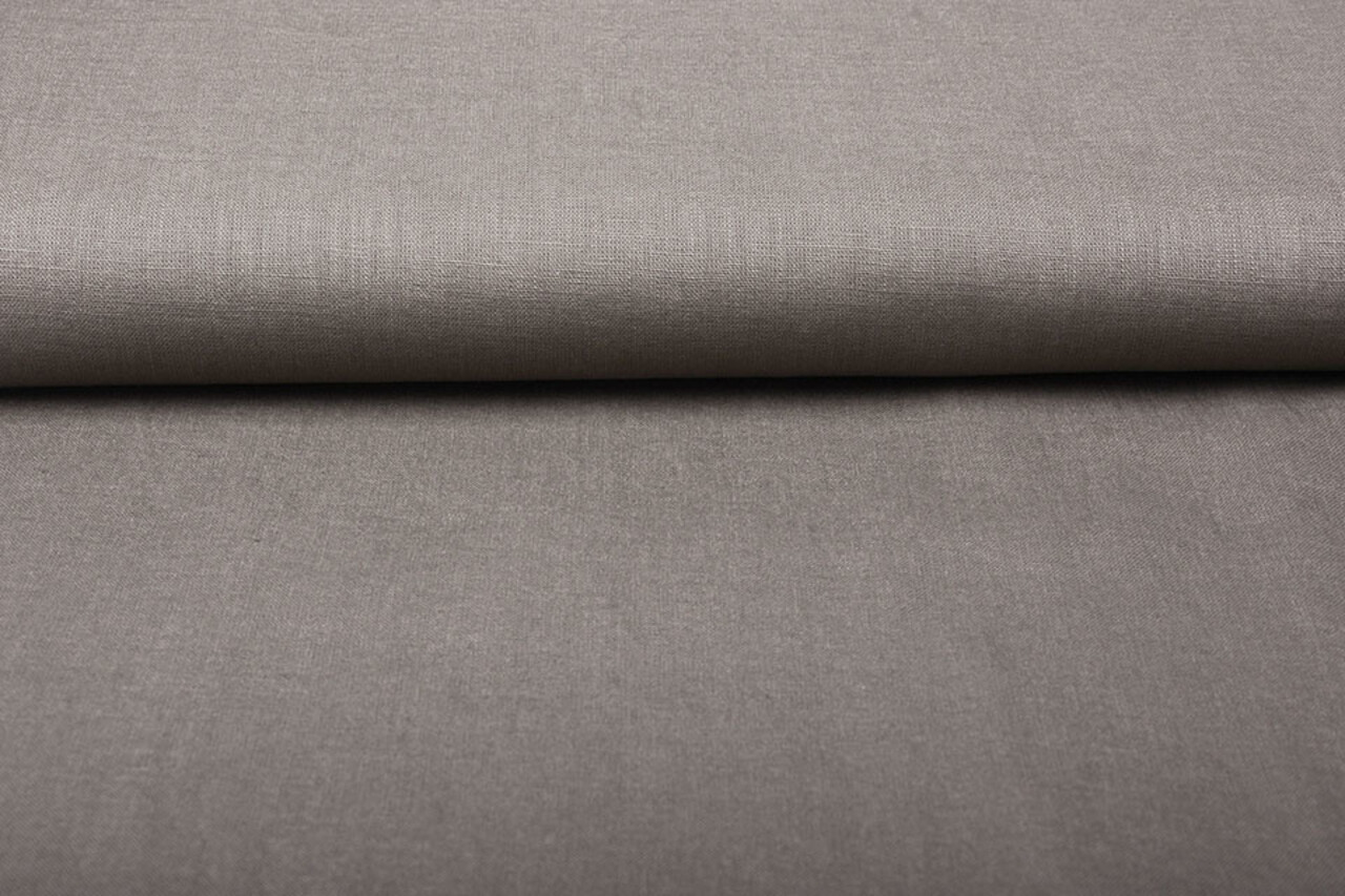Oeko-Tex®  Washed Linen Dark Taupe