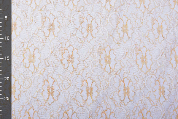 Pizzo Fiori Bianco Oro Pizzo Fiori Bianco Oro