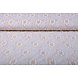 Encaje Fiori Blanco Dorado Encaje Fiori Blanco Dorado