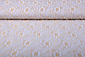 SpitzenStoff Fiori Weiß Gold SpitzenStoff Fiori Weiß Gold