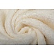 Tessuto Teddy di Cotone Crema Tessuto Teddy di Cotone Crema