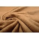 Coton Teddy Tissu Clair Marron Moka