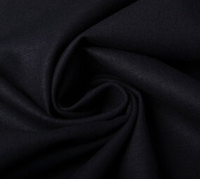 Oeko-Tex®  Stretch Gewaschenes Leinen Schwarz Oeko-Tex®  Stretch Gewaschenes Leinen Schwarz